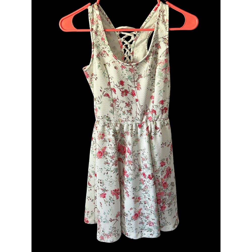 Jessica Simpson‎ Women’s size XS Pink White Floral Dress Extra Small